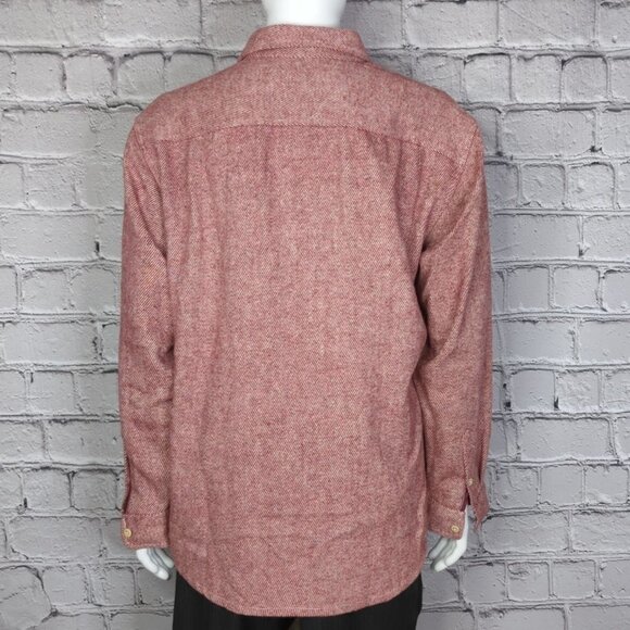 Tommy Bahama Utili-Twill Flannel Button Down Shirt, Men's XL - Picture 5 of 10